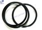 Black Round Flat Rubber Seal Ring , O Ring Rubber Gasket 496500222-