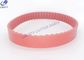 128175 Belt Suitable For Lectra Vector Q80 MH8 Cutter, Gear Belt, Red Timing Belt