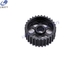 Automatic Cutting Machine Parts 128047 Pulley Gear Black For Lectra Auto Cutter